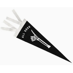 All Good Pennant Flag - Gold St Press