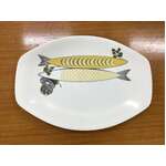 RETRO Bessemer Serving Plate - Fish - Melamine - Australian Made