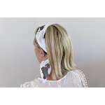 Scottie Dog Head Scarf - Cotton