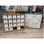 Vintage Photo Slide Storage Carry Case - Braun Germany - Holds 648 Slides