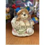 RETRO FIGI Snuggle Buddies Figurine - Daisy Dog - "Now Let's Play!" - 1996