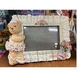 RETRO FIGI Snuggle Buddies Photo Frame - Ballerina Bobbi Bear - 1996