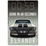 Gone in 60 Seconds Eleanor -  Retro Tin Sign - 20 x 30 cm Portrait