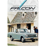 Falcon Half-Ton Utility -  Retro Tin Sign - 20 x 30 cm Portrait