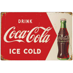 Ice Cole Coca-Cola -  Retro Tin Sign - 20 x 30 cm Landscape