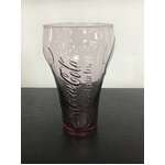 McDonald's Coca Cola London Olympics 2012 Drinking Glass - Purple Gymnastics 