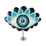 Envy of My Eye - Evil Eye - Wall Clock w Pendulum - Michelle Allen Designs