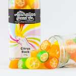 Rock Candy - The Australian Sweet Co - 170g  - Citrus Fruit Rock