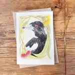 Magpie Greeting Card | Bridget Farmer | Blank Inside