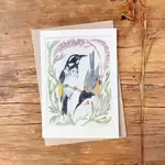 Honey Eaters Greeting Card | Bridget Farmer | Blank Inside