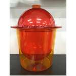 Décor Australia Yellow and Orange Ice Bucket | Brian Davis Design | Vintage 1970s