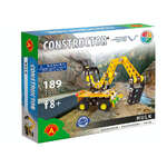 Constructor Excavator Hulk Toy | Build It Yourself STEM Toy | 189 Piece Metal