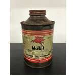 VINTAGE Mobil Vacuum Oil Company Shock Absorber Oil No 3 | I Pint Tin 