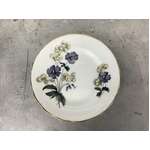 VINTAGE Royal Standard Side Plate | Purple & White Flowers