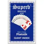 Piatnik Superb Bridge Playing Cards | Giant Index | Single Deck