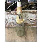 VINTAGE Ampol SC Motor Oil Pourer & 1 Litre NSW Bottle