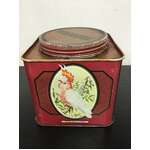 VINTAGE Amgoorie Tea Tin Caddy | Australian Birds
