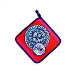 Anna Chandler Square Pot Holder | Cocina Pink Plate