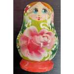 Matryoshka Magnet - Wooden - Light Green
