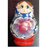 Matryoshka Magnet - Wooden - Blue