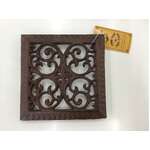 Cast Iron Trivet | Square | Vintage Style 