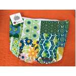 Anna Chandler Canvas Makeup Bag | 70s Green