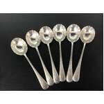 VINTAGE Rodd Jasmine Sweet Spoons x 6
