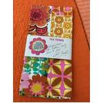 70s Orange Tea Towel | Anna Chandler | Retro Kitchen Cotton