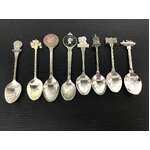 VINTAGE Royal Souvenir Teaspoons | Lot of 8 | Victoria to William