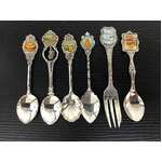 VINTAGE Souvenir Spoons Queensland Australia | Lot of 5 | Inc Big Banana 
