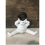 Small Michelin Man Statue - Splits - Cast Iron - 6.5 cm Tall 
