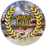 Bathurst 1000 Mount Panorama Round Tin Sign | 30 cm
