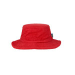 Terry Towelling Bucket Hat - XL - Red
