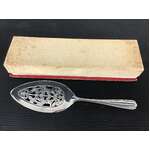 VINTAGE Rodd Cake Lifter - Pierced Design - Silver Plate