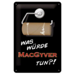 Macgyver - Tin Sign - Nostalgic Art