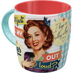 Did I Just Roll My Eyes Out Loud Ceramic Mug | Nostalgic Art