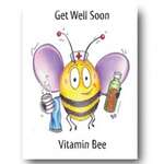 Get Well Soon Card - Vitamin Bee