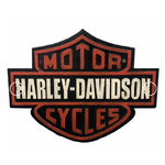 Harley Davidson - Cast Iron Sign - Vintage Style