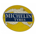 Michelin Man Smoking Sign - Cast Iron
