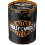 Harley-Davidson Tin Money Box