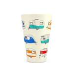 Colourful Caravans - 400 ml Bamboo Tumbler