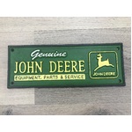 John Deere Cast Iron Sign - Rectangular