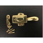 Brass Hoosier Cabinet Latch | Right Hand | 10 mm Offset
