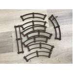 VINTAGE Model Train Track | O Gauge | Mixed Lot of 9 Pieces 