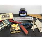 VINTAGE Stationery Items | Mixed Lot | Inc Fountain Pens 