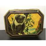 VINTAGE MacRobertson's Koala Hinged Lid Tin 