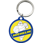 Michelin Man Round Disc Key Ring | Nostalgic Art