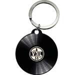 Vinyl Record Round Disc Key Ring | Nostalgic Art
