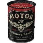 Retro Oil Barrel Money Box Tin | Nostalgic Art
