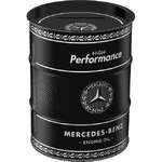 Mercedes Benz Oil Barrel Money Box Tin | Nostalgic Art